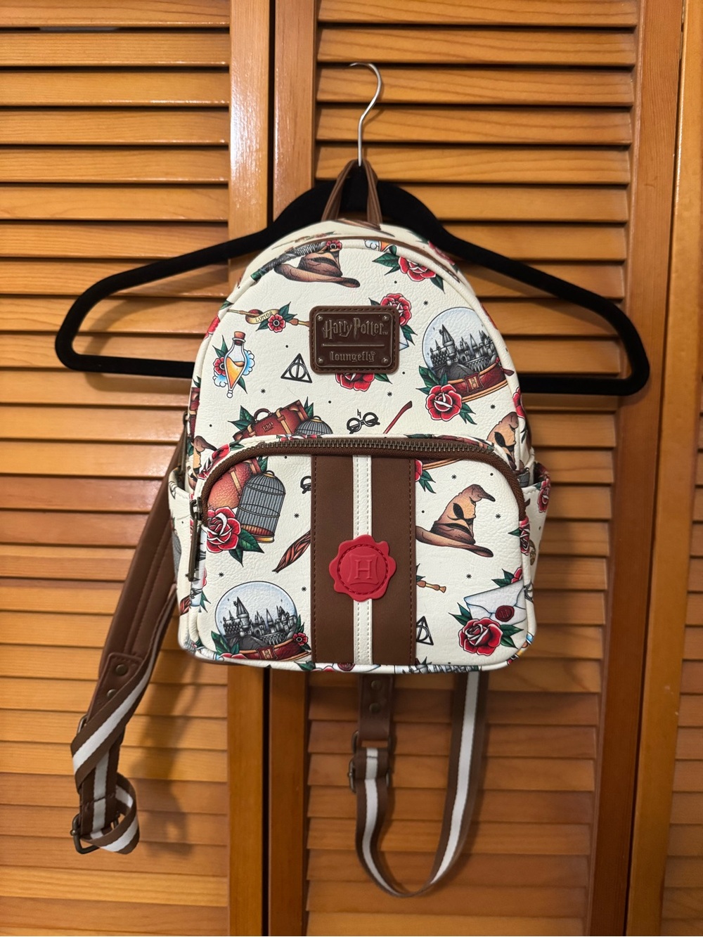 Harry Potter Loungefly Tattoo Art Mini Backpack